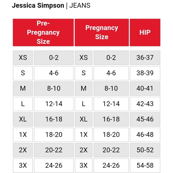 ⬇️ CCO Jessica Simpson maternity jeans, skinny, dark wash - Picture 8 of 8